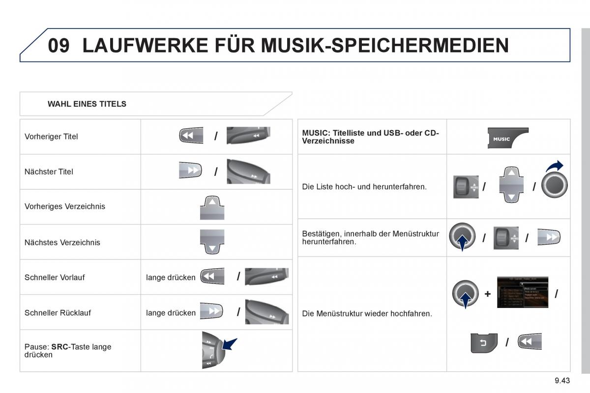 Peugeot 807 Handbuch / page 183