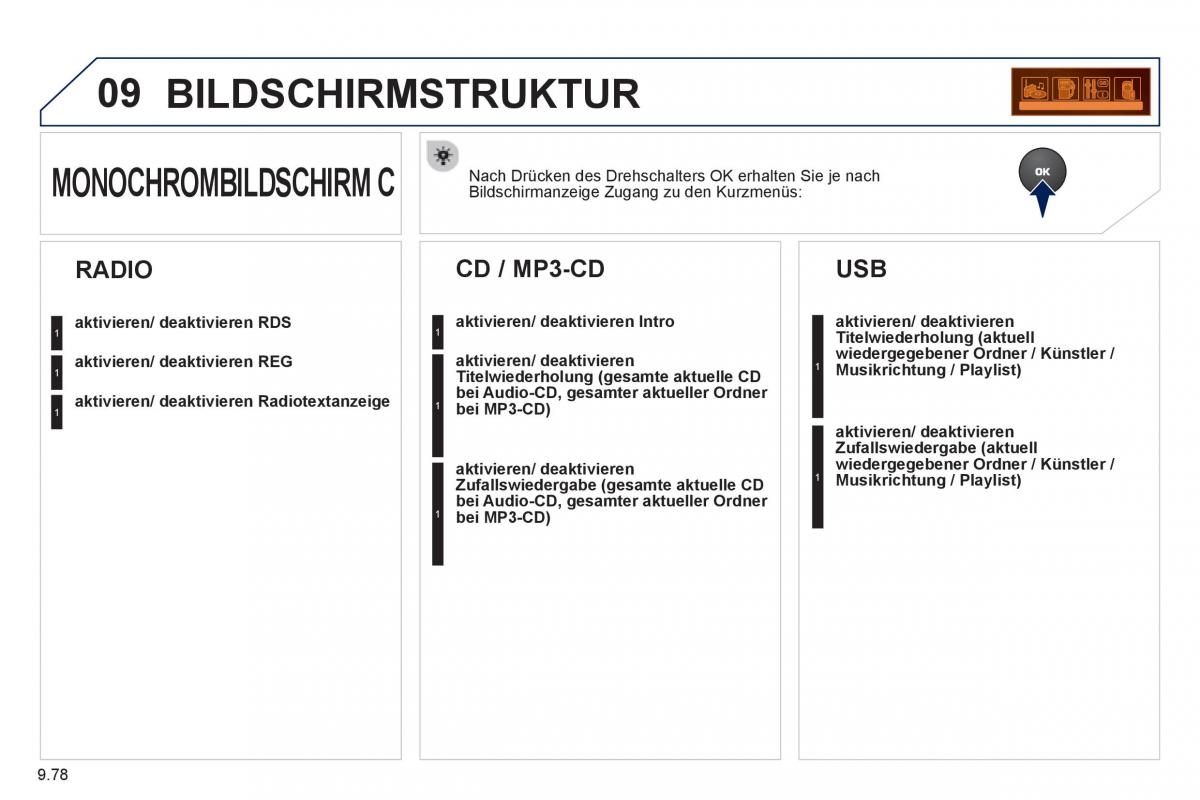 Peugeot 807 Handbuch / page 218