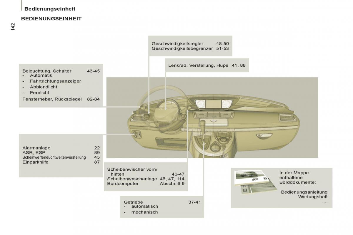 Peugeot 807 Handbuch / page 226