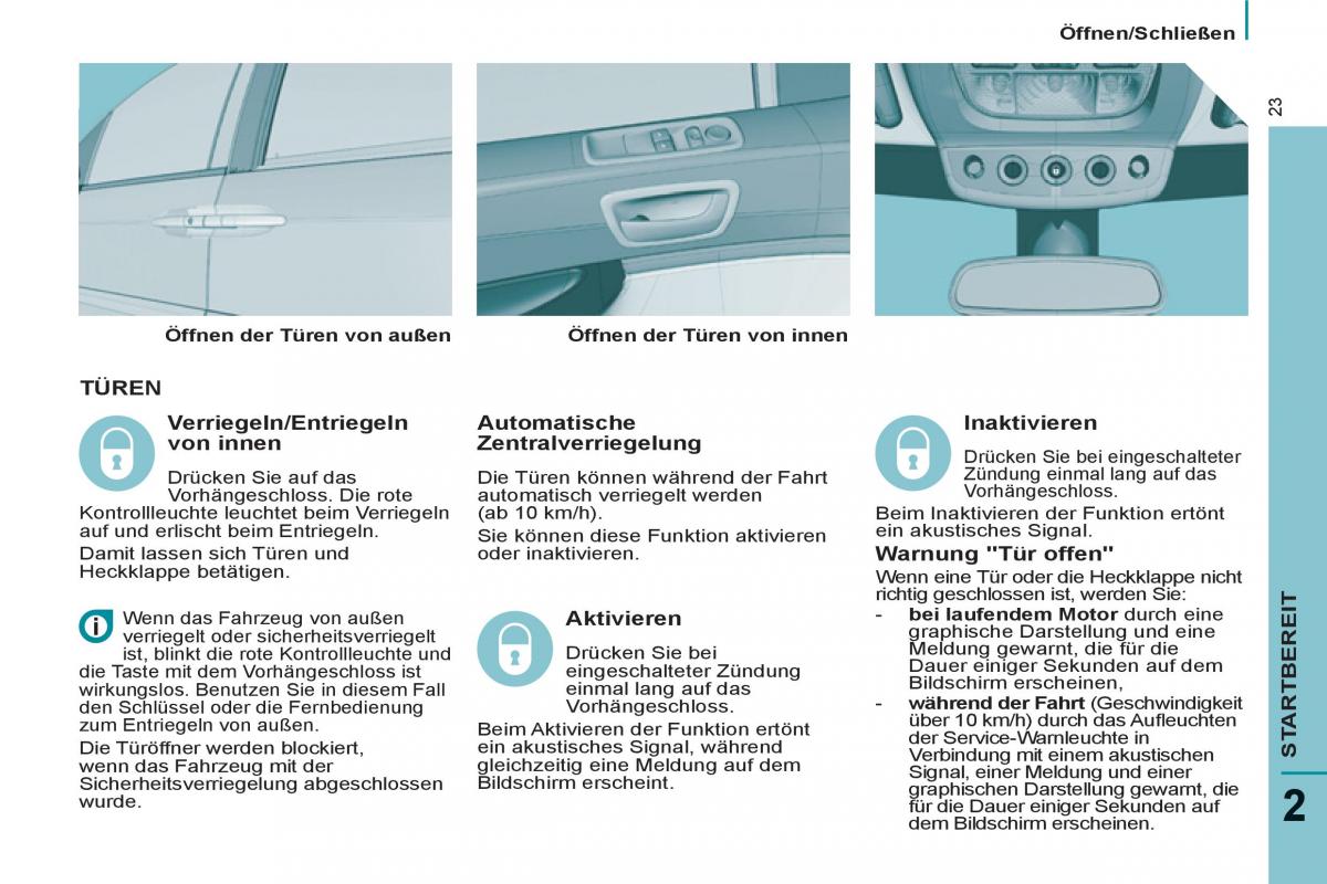 Peugeot 807 Handbuch / page 25