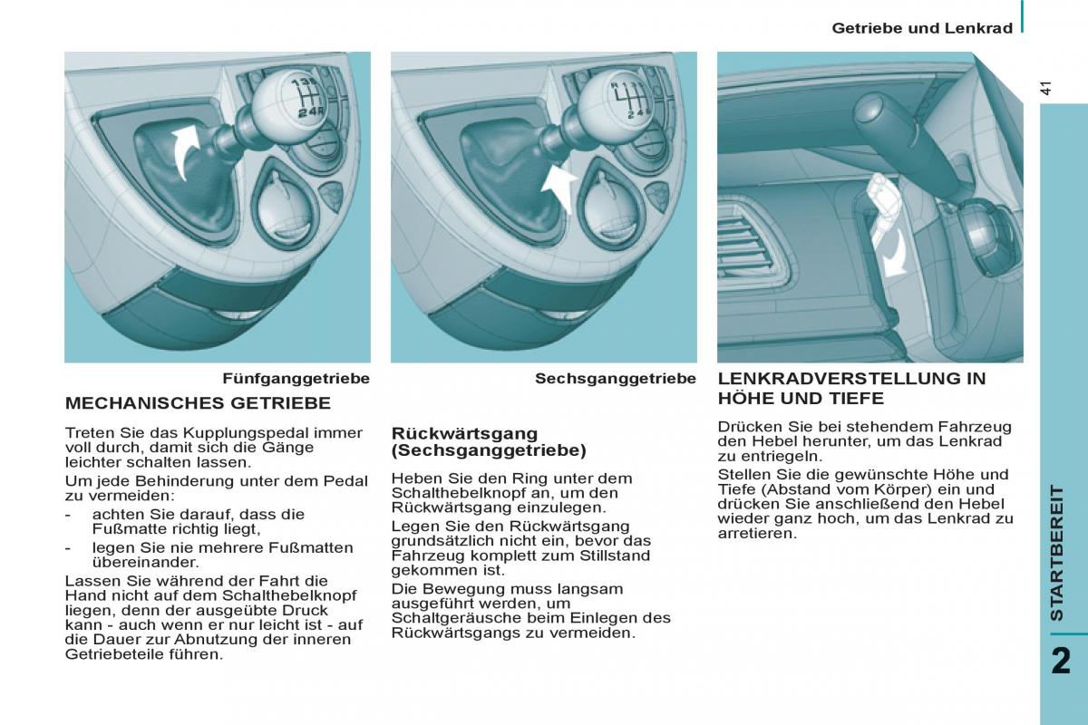 Peugeot 807 Handbuch / page 43