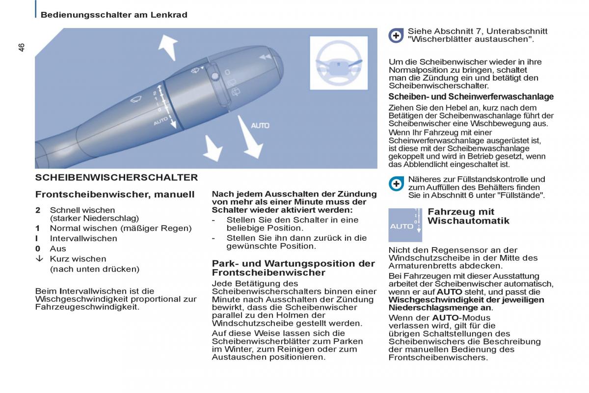 Peugeot 807 Handbuch / page 48