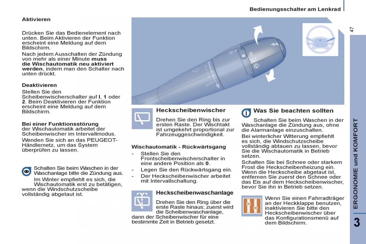 Peugeot 807 Handbuch / page 49