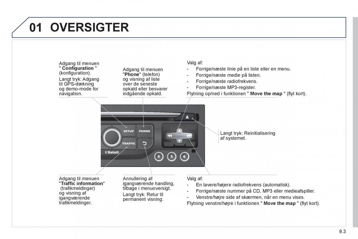 Peugeot 807 Bilens instruktionsbog / page 143