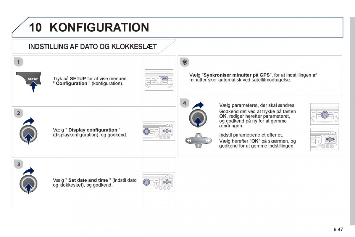 Peugeot 807 Bilens instruktionsbog / page 187