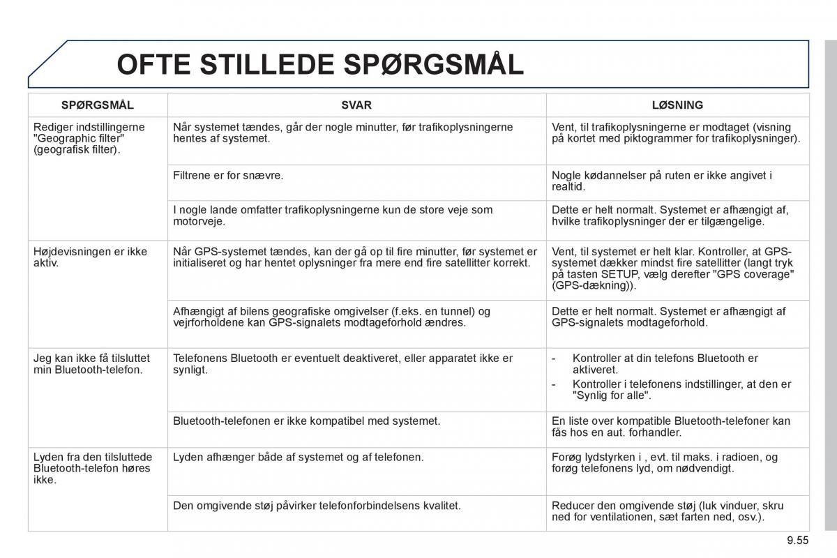 Peugeot 807 Bilens instruktionsbog / page 195