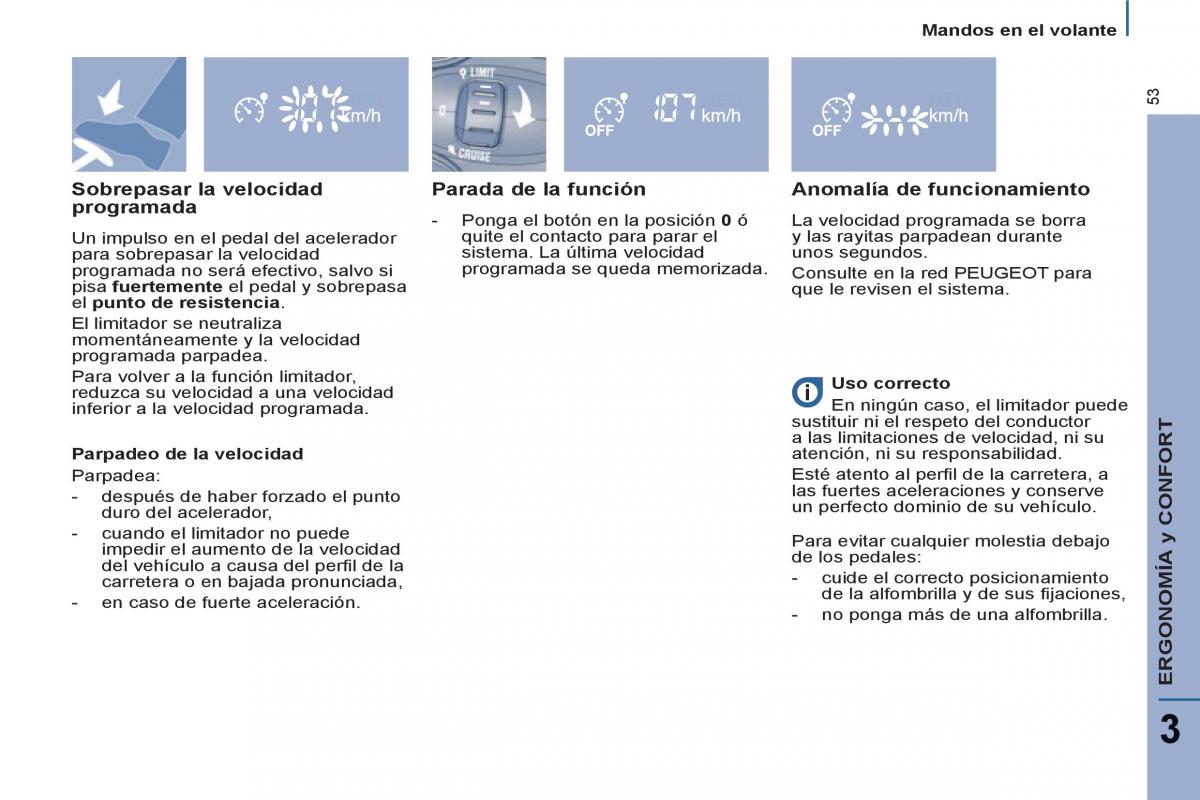 Peugeot 807 manual del propietario / page 55