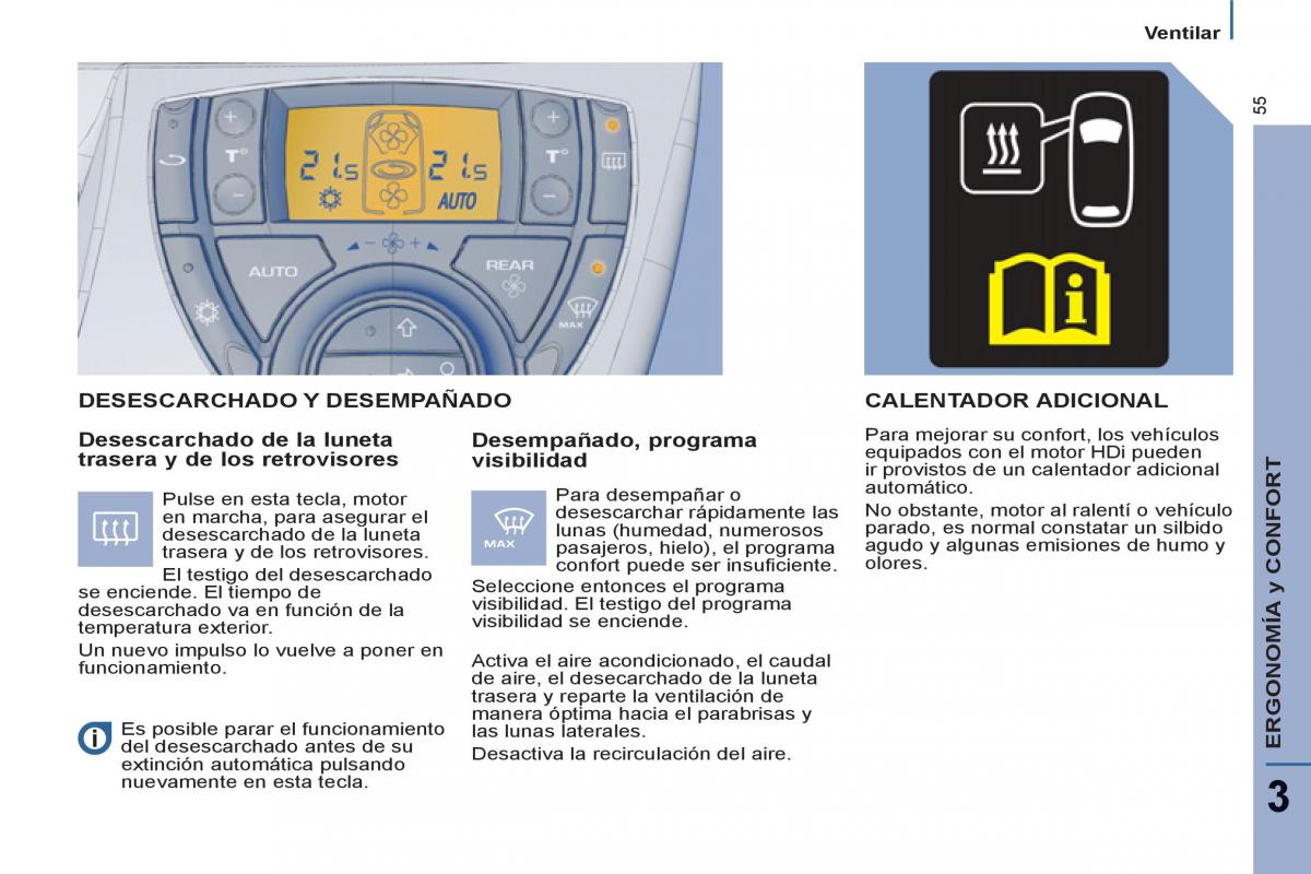 Peugeot 807 manual del propietario / page 57