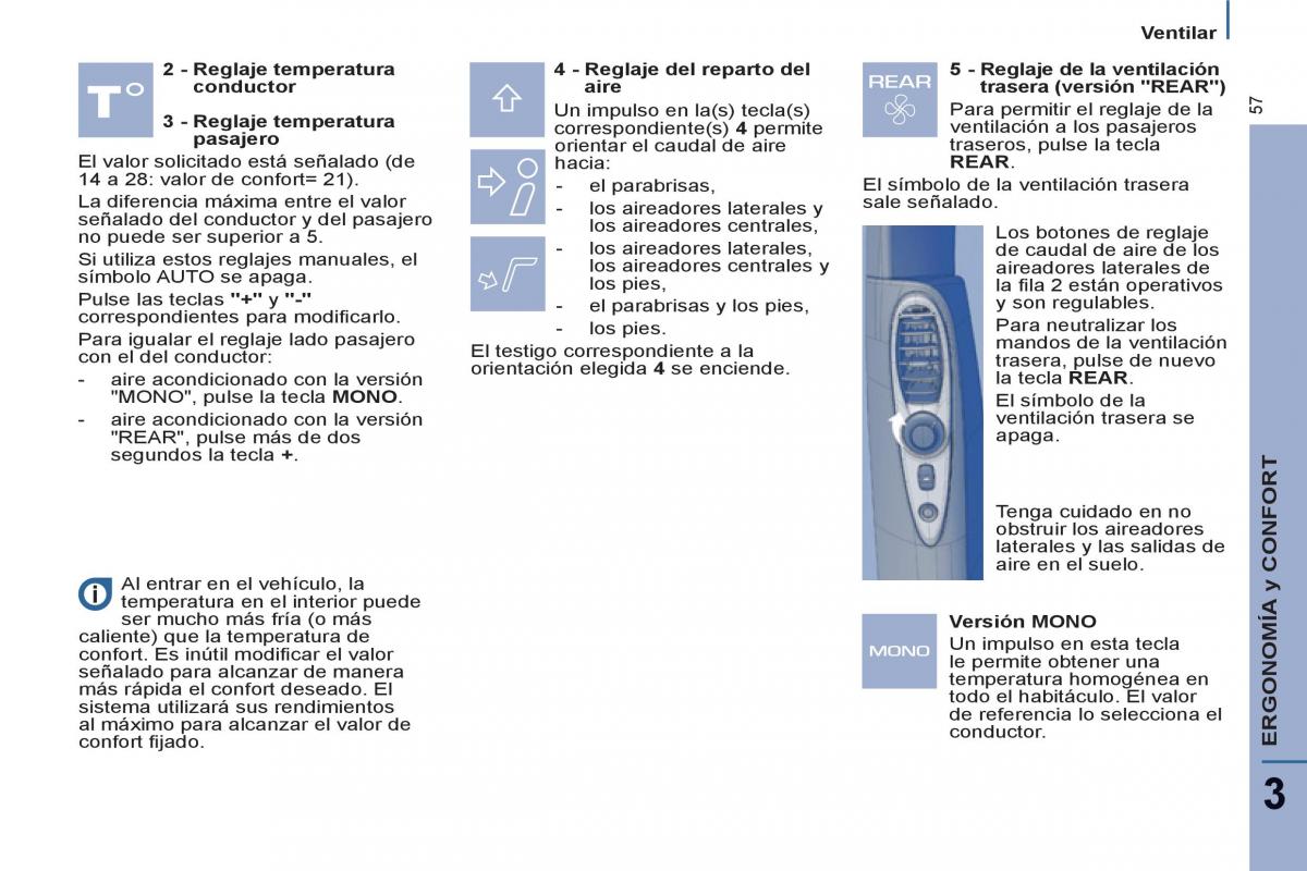 Peugeot 807 manual del propietario / page 59