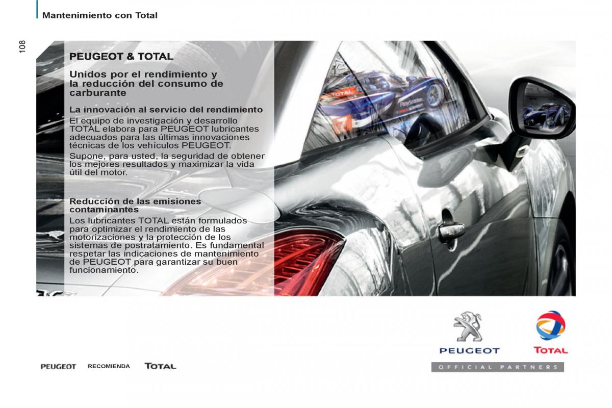 Peugeot 807 manual del propietario / page 110