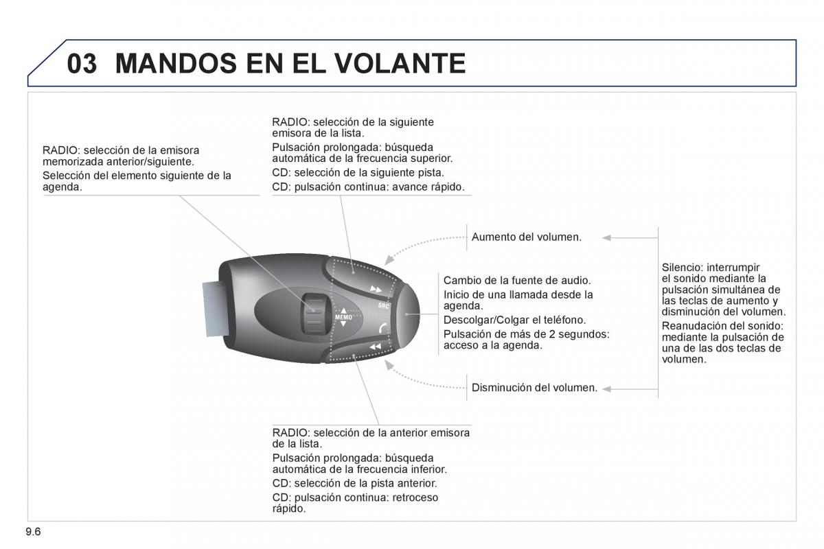 Peugeot 807 manual del propietario / page 146