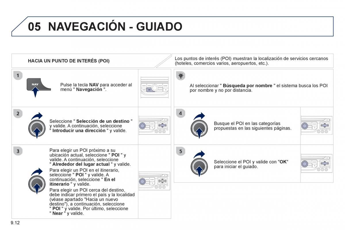 Peugeot 807 manual del propietario / page 152