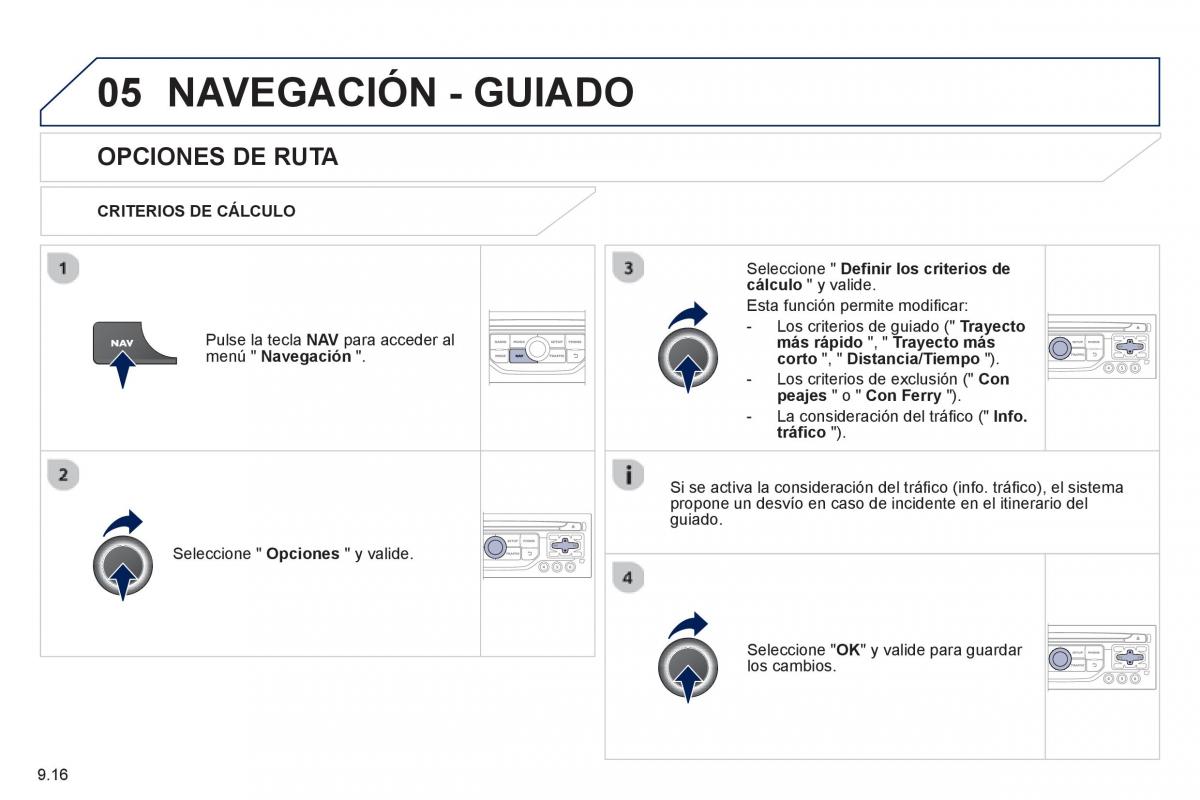 Peugeot 807 manual del propietario / page 156