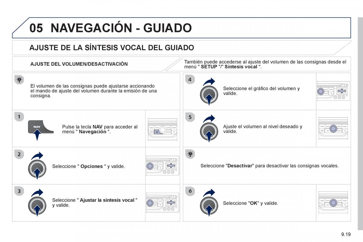 Peugeot 807 manual del propietario / page 159