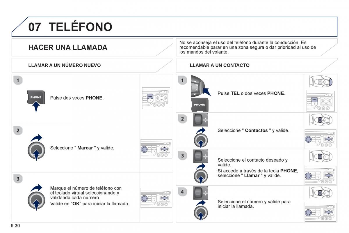 Peugeot 807 manual del propietario / page 170