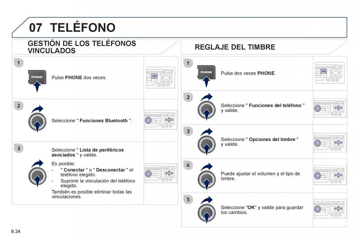 Peugeot 807 manual del propietario / page 174