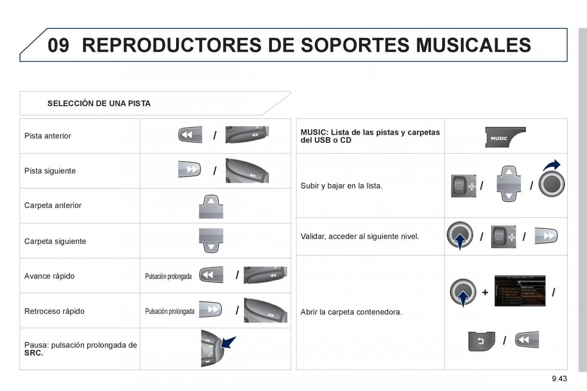 Peugeot 807 manual del propietario / page 183