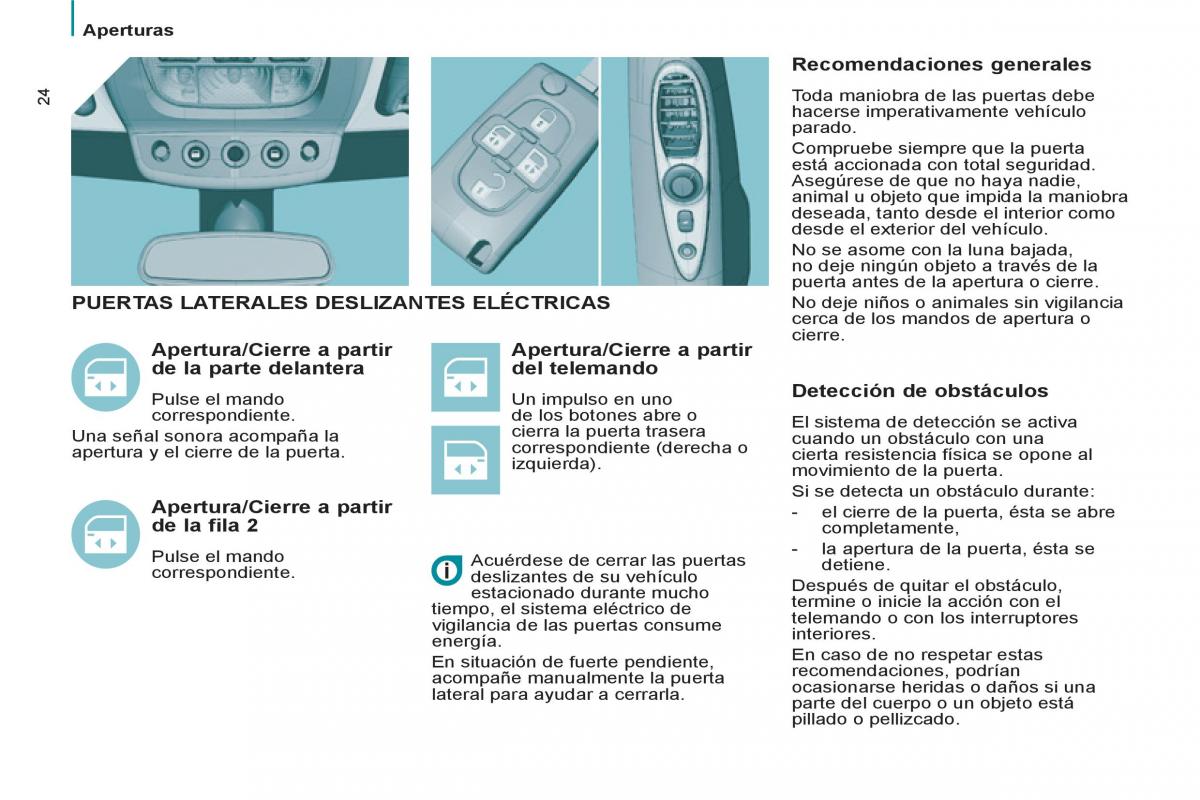 Peugeot 807 manual del propietario / page 26