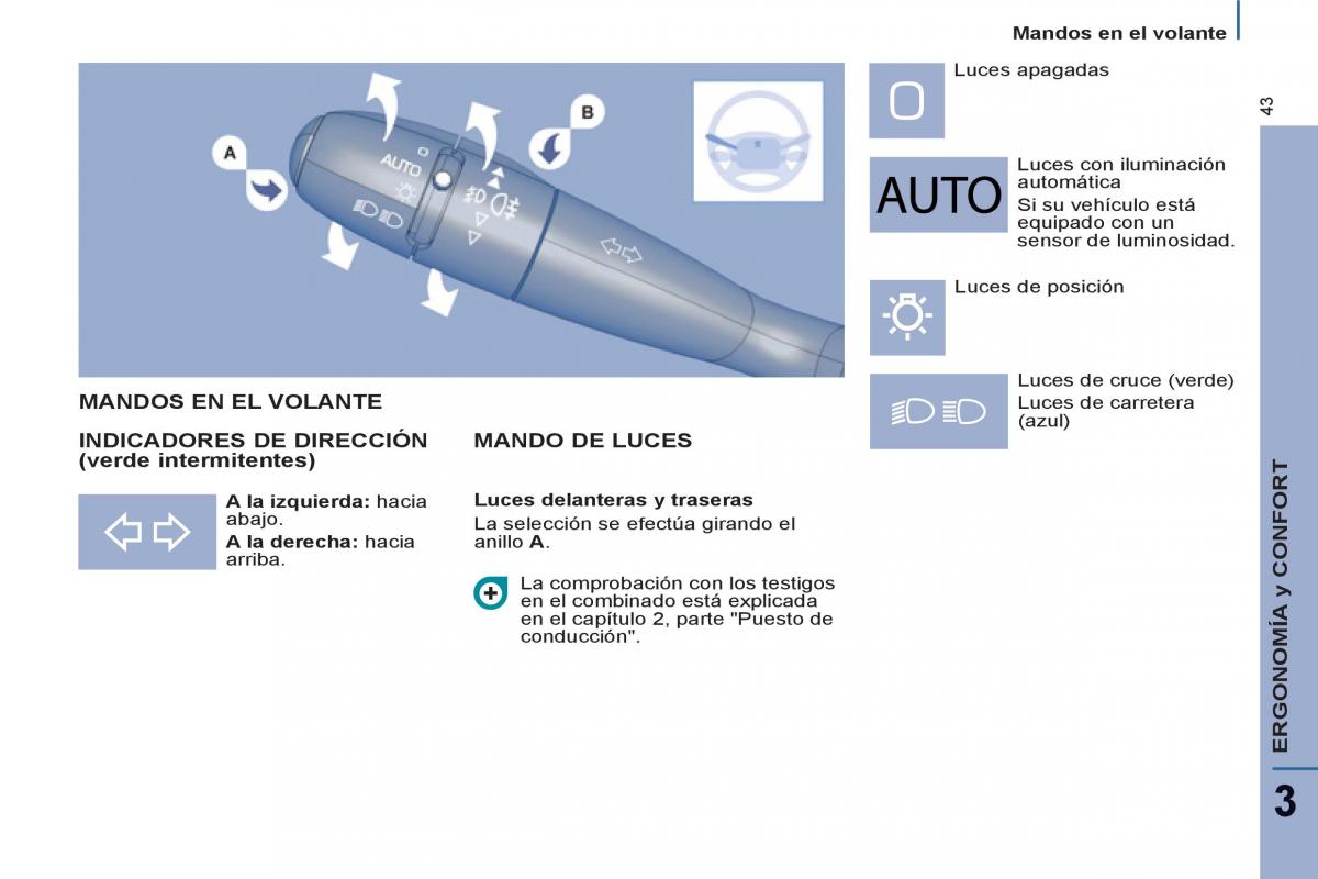 Peugeot 807 manual del propietario / page 45