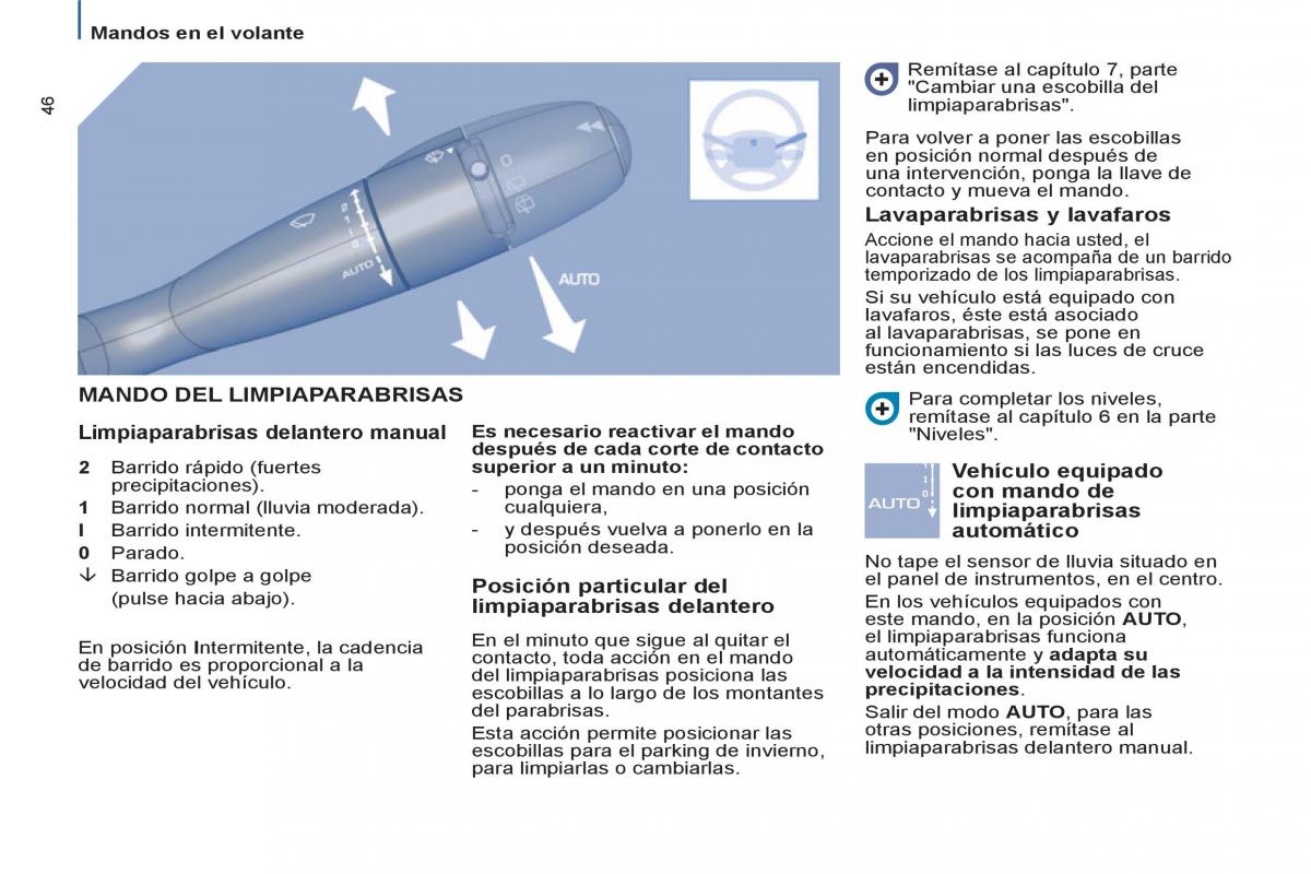 Peugeot 807 manual del propietario / page 48