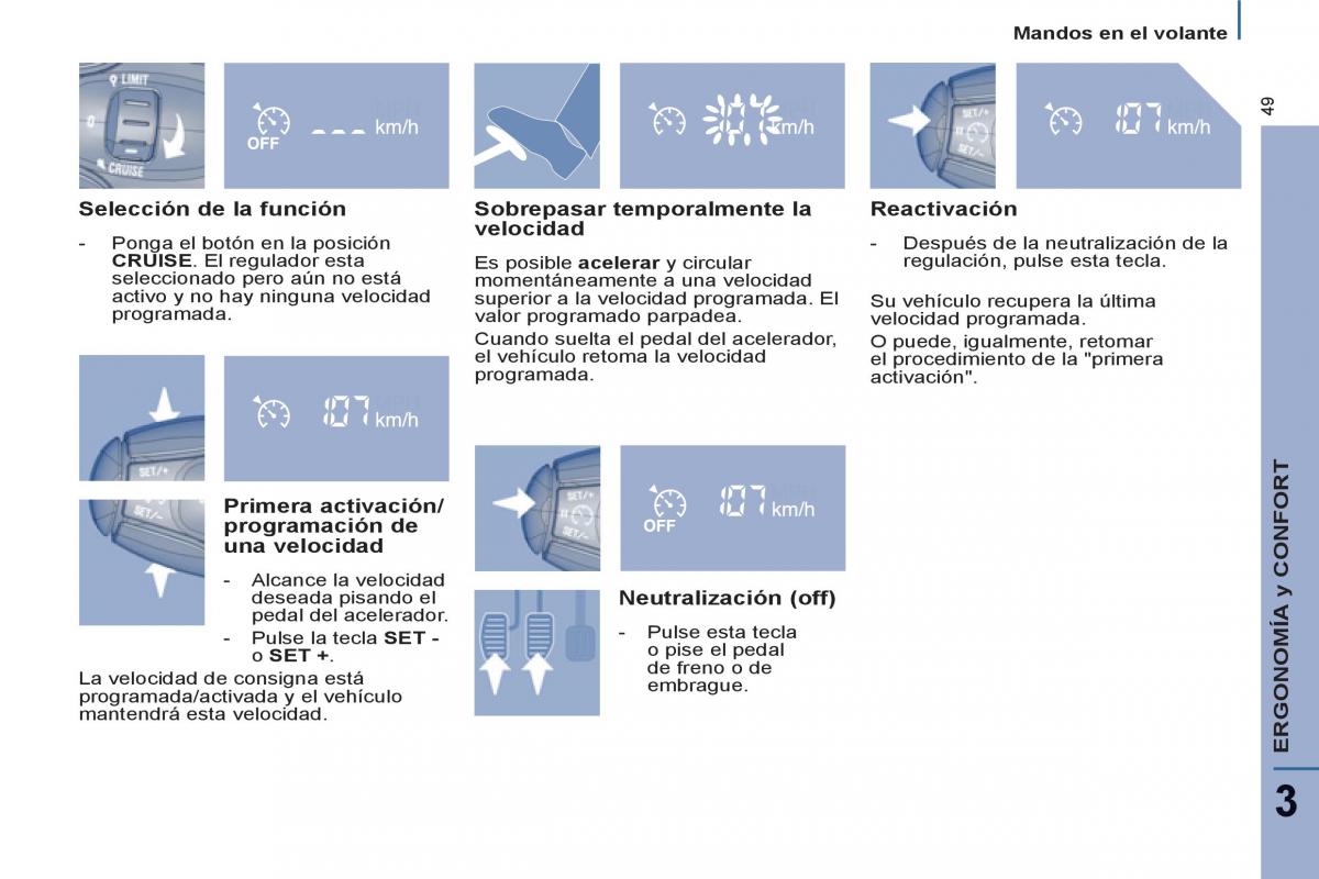 Peugeot 807 manual del propietario / page 51