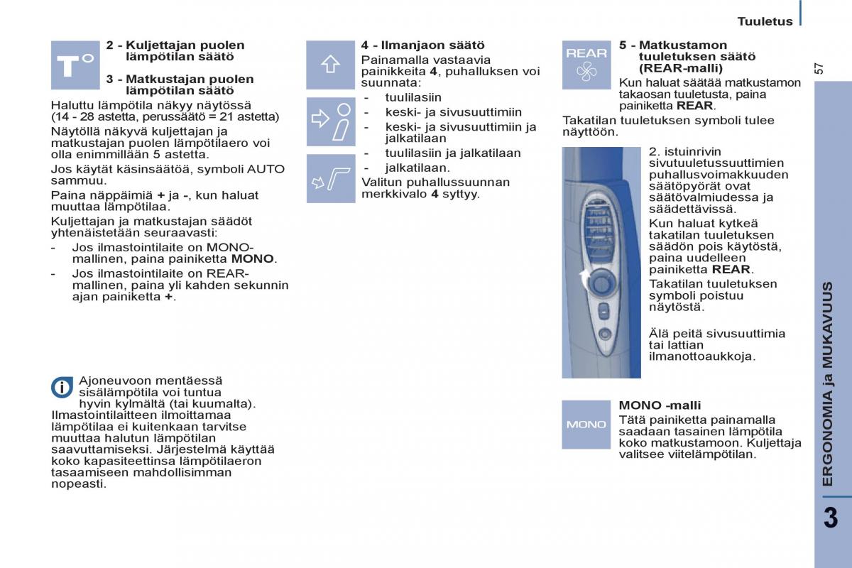 Peugeot 807 omistajan kasikirja / page 59