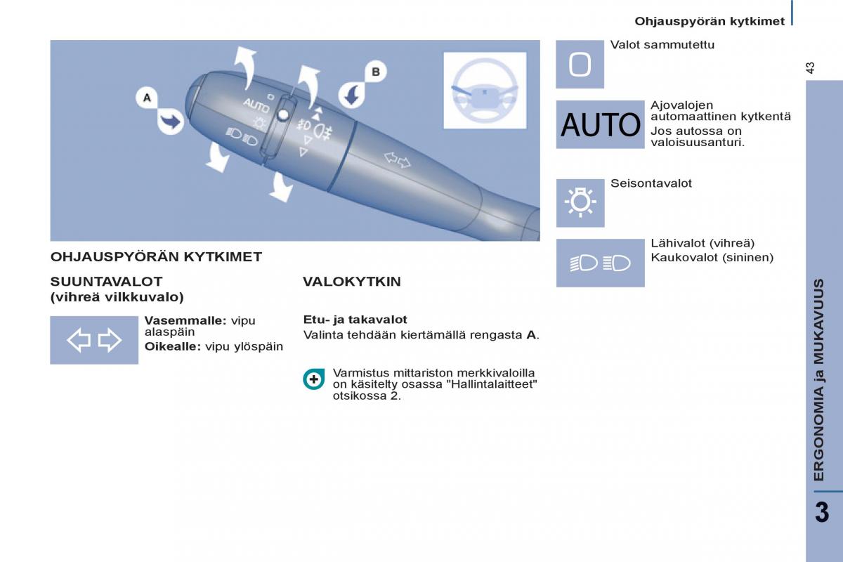 Peugeot 807 omistajan kasikirja / page 45