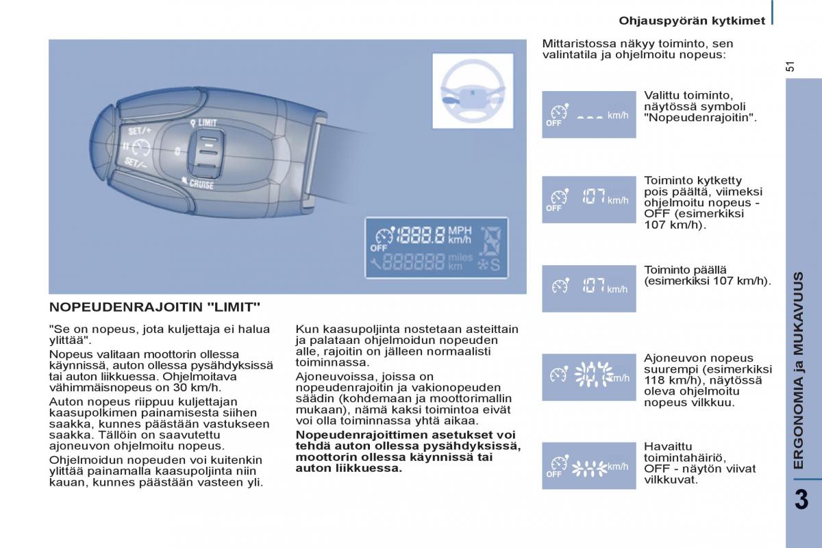 Peugeot 807 omistajan kasikirja / page 53