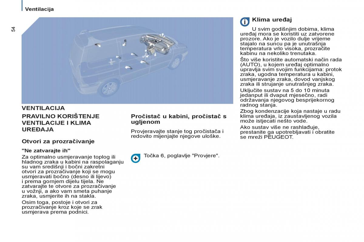 Peugeot 807 vlasnicko uputstvo / page 56