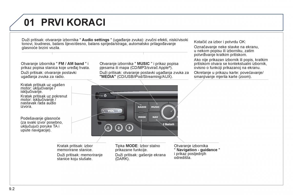 Peugeot 807 vlasnicko uputstvo / page 142