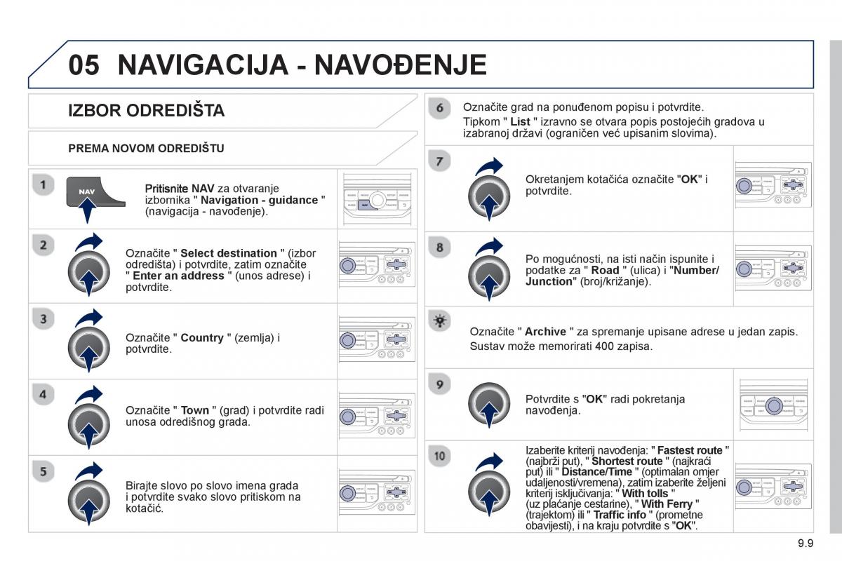 Peugeot 807 vlasnicko uputstvo / page 149