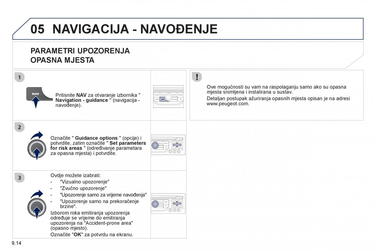 Peugeot 807 vlasnicko uputstvo / page 154