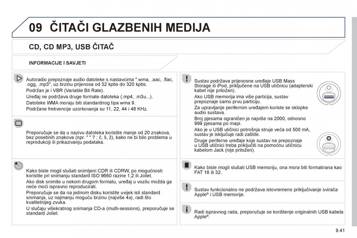 Peugeot 807 vlasnicko uputstvo / page 181