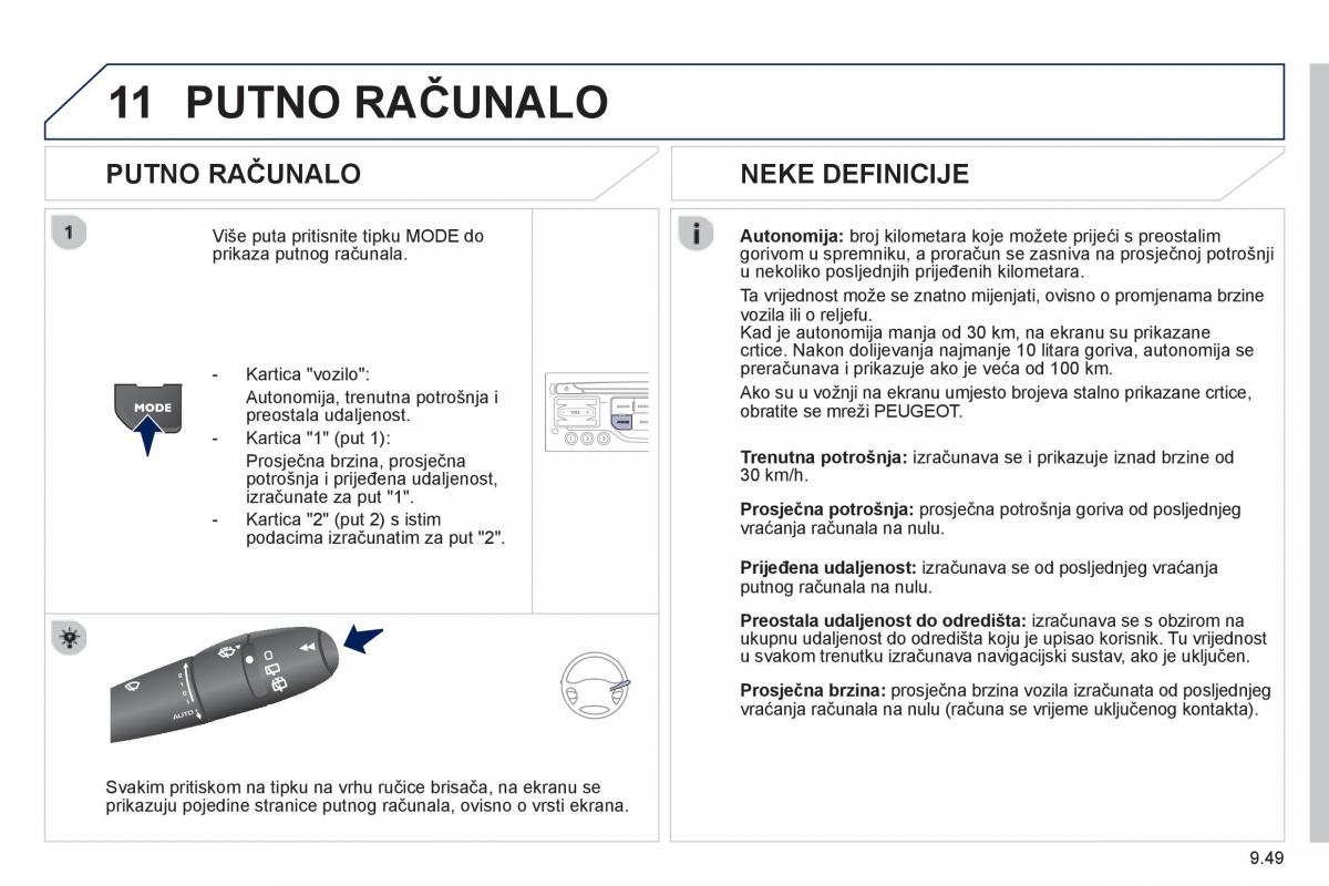 Peugeot 807 vlasnicko uputstvo / page 189