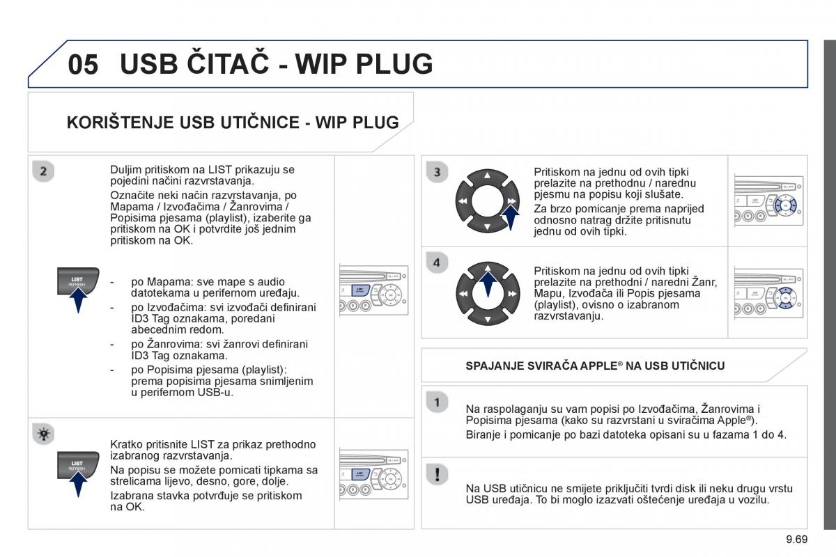 Peugeot 807 vlasnicko uputstvo / page 209