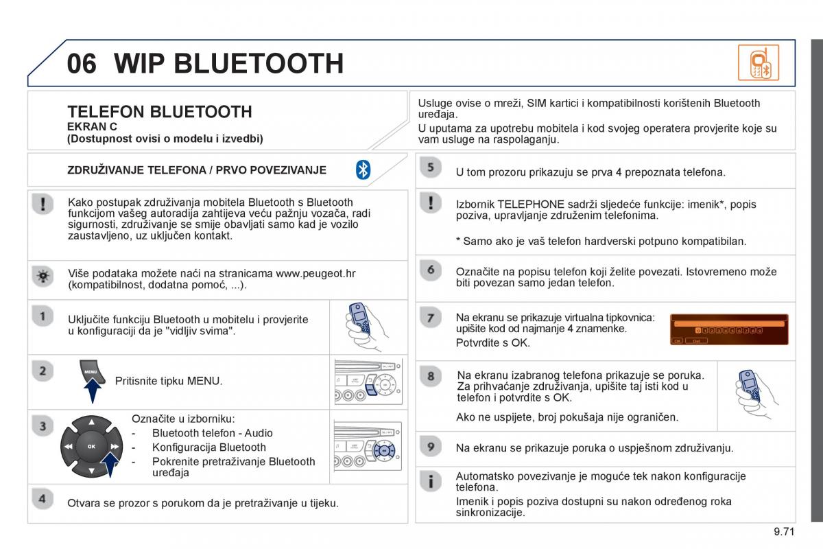 Peugeot 807 vlasnicko uputstvo / page 211