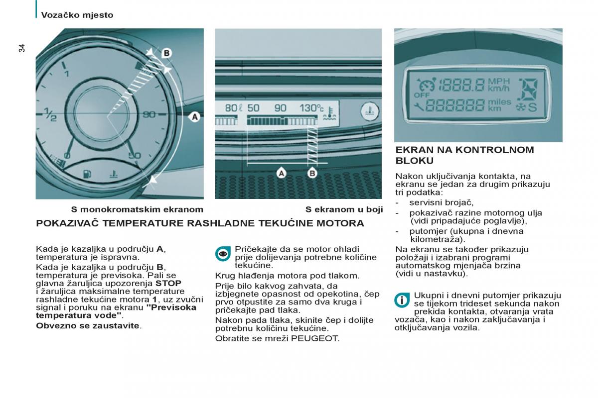 Peugeot 807 vlasnicko uputstvo / page 36