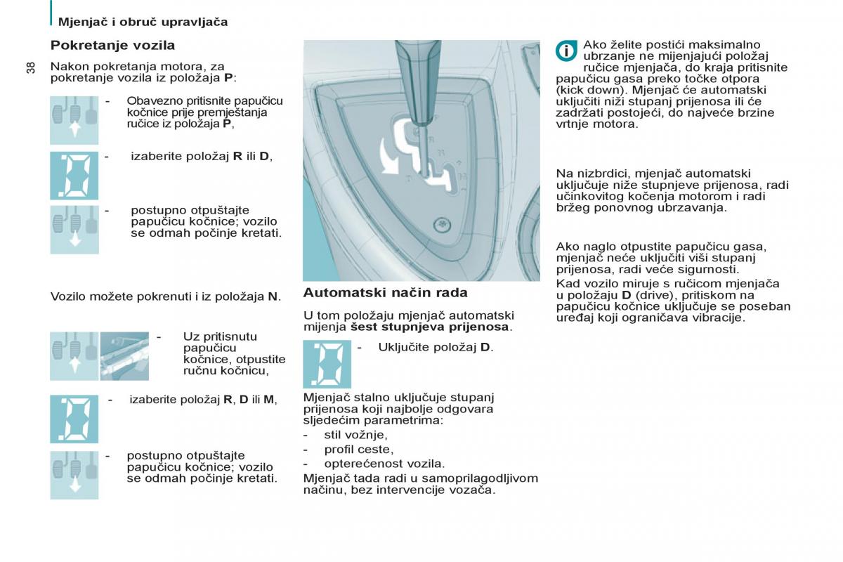 Peugeot 807 vlasnicko uputstvo / page 40