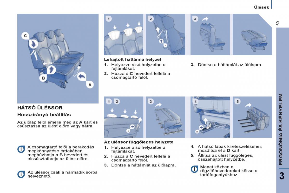 Peugeot 807 Kezelesi utmutato / page 71