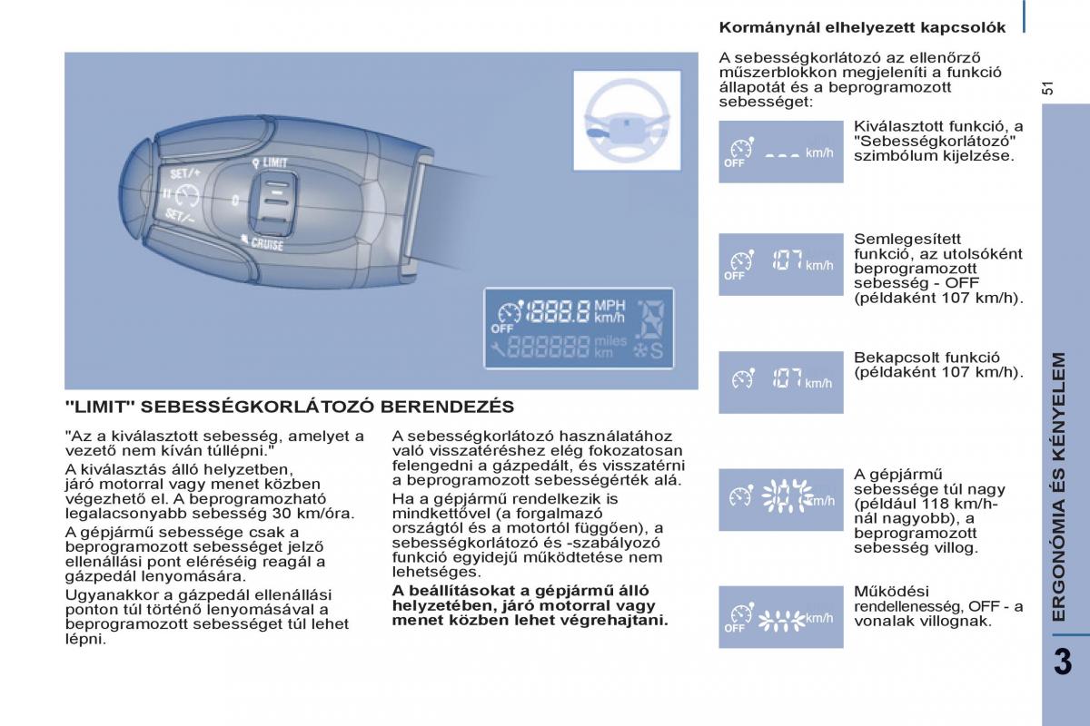 Peugeot 807 Kezelesi utmutato / page 53