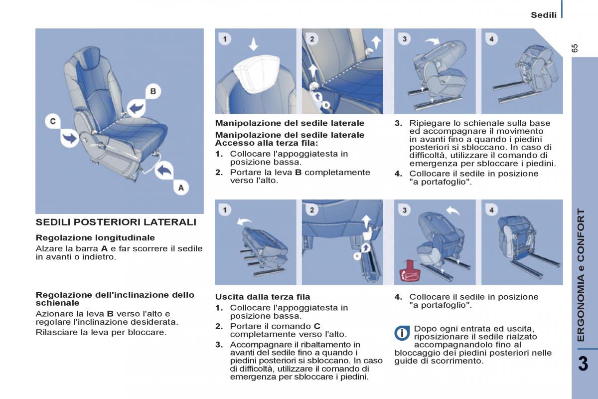 Peugeot 807 manuale del proprietario / page 67