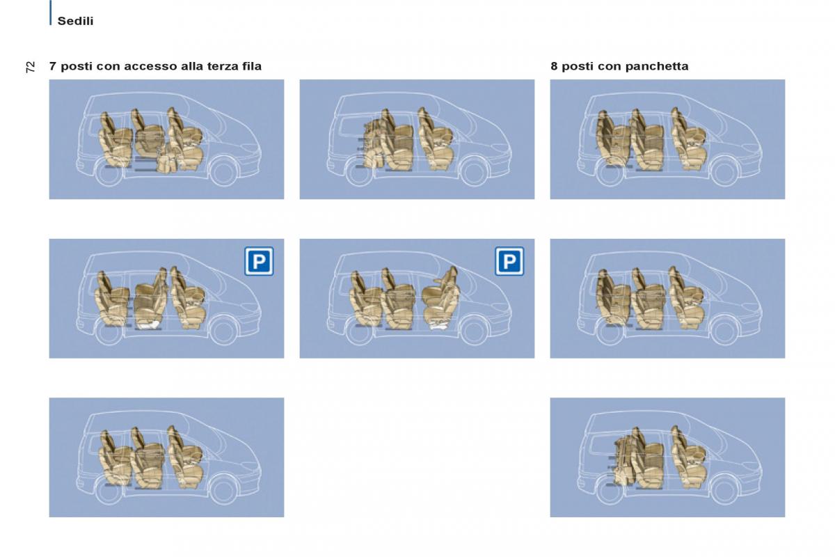 Peugeot 807 manuale del proprietario / page 74