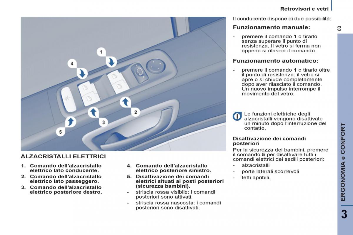 Peugeot 807 manuale del proprietario / page 85