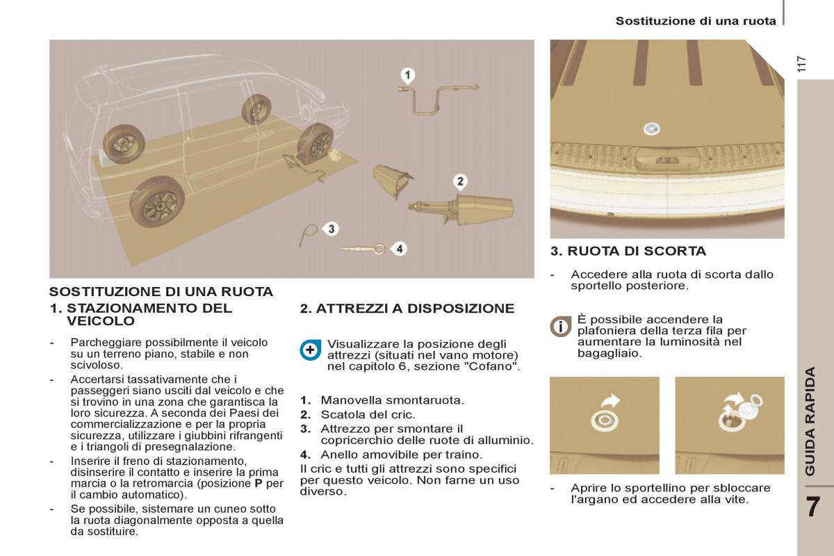 Peugeot 807 manuale del proprietario / page 119