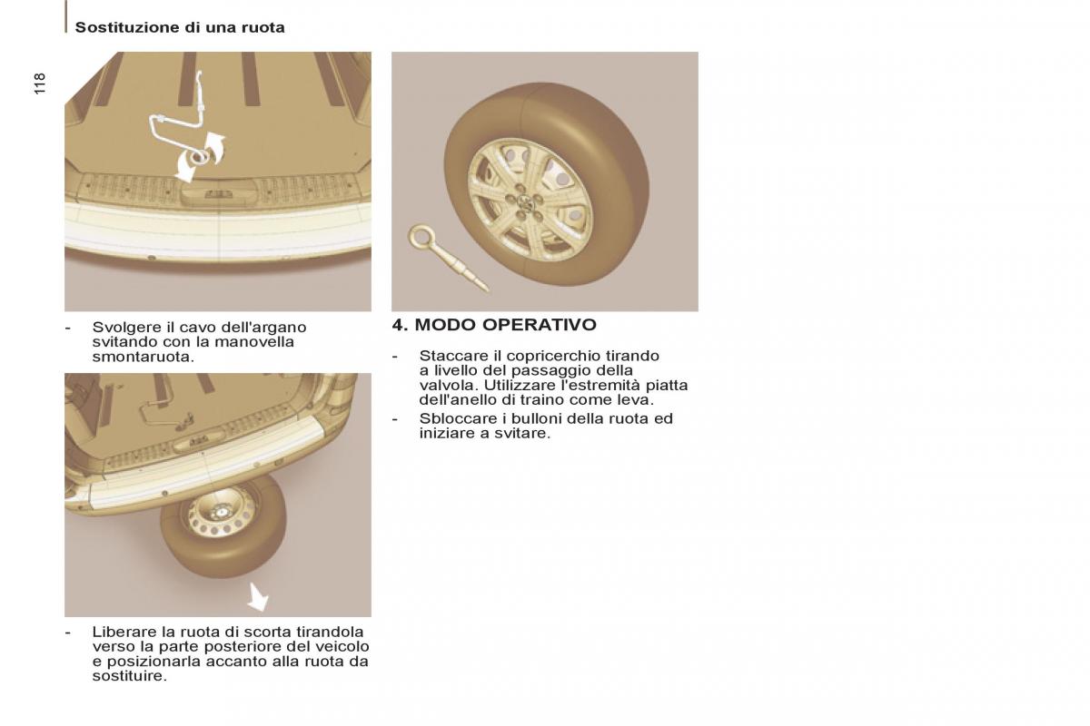 Peugeot 807 manuale del proprietario / page 120