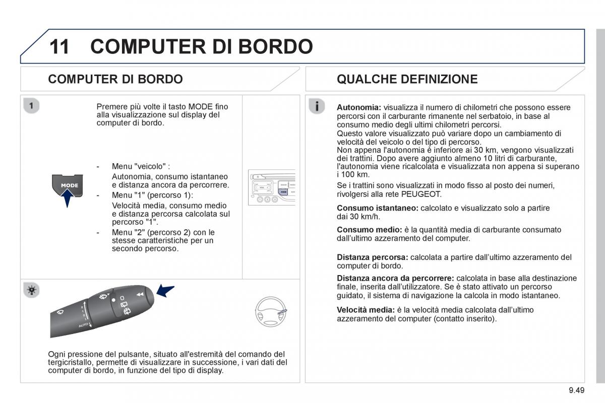 Peugeot 807 manuale del proprietario / page 189