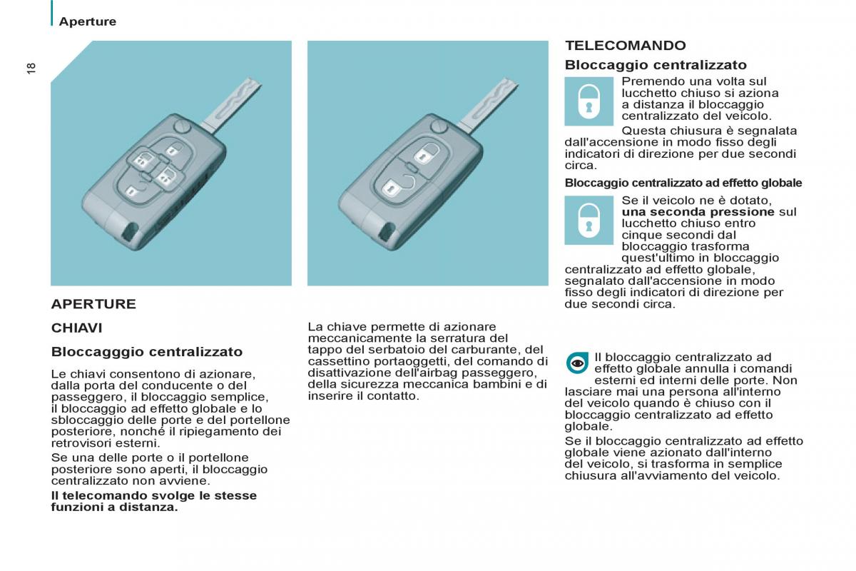 Peugeot 807 manuale del proprietario / page 20