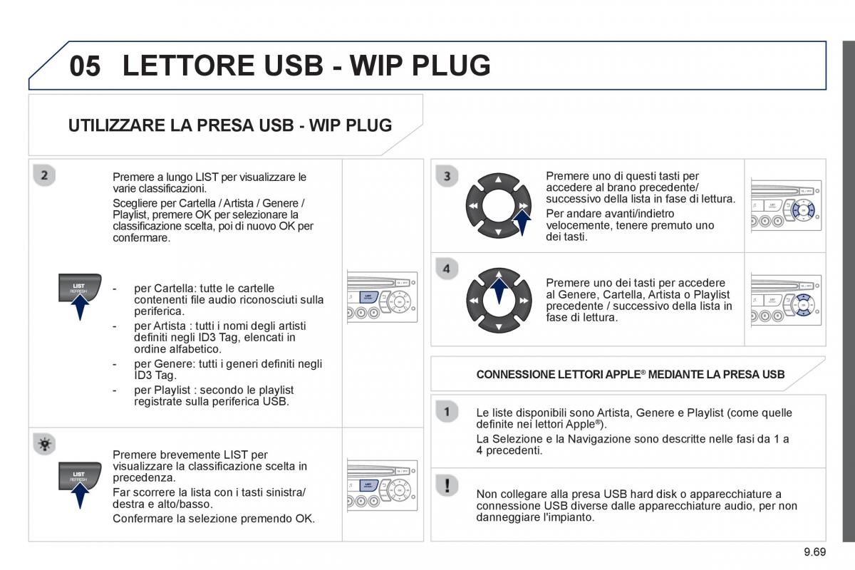 Peugeot 807 manuale del proprietario / page 209