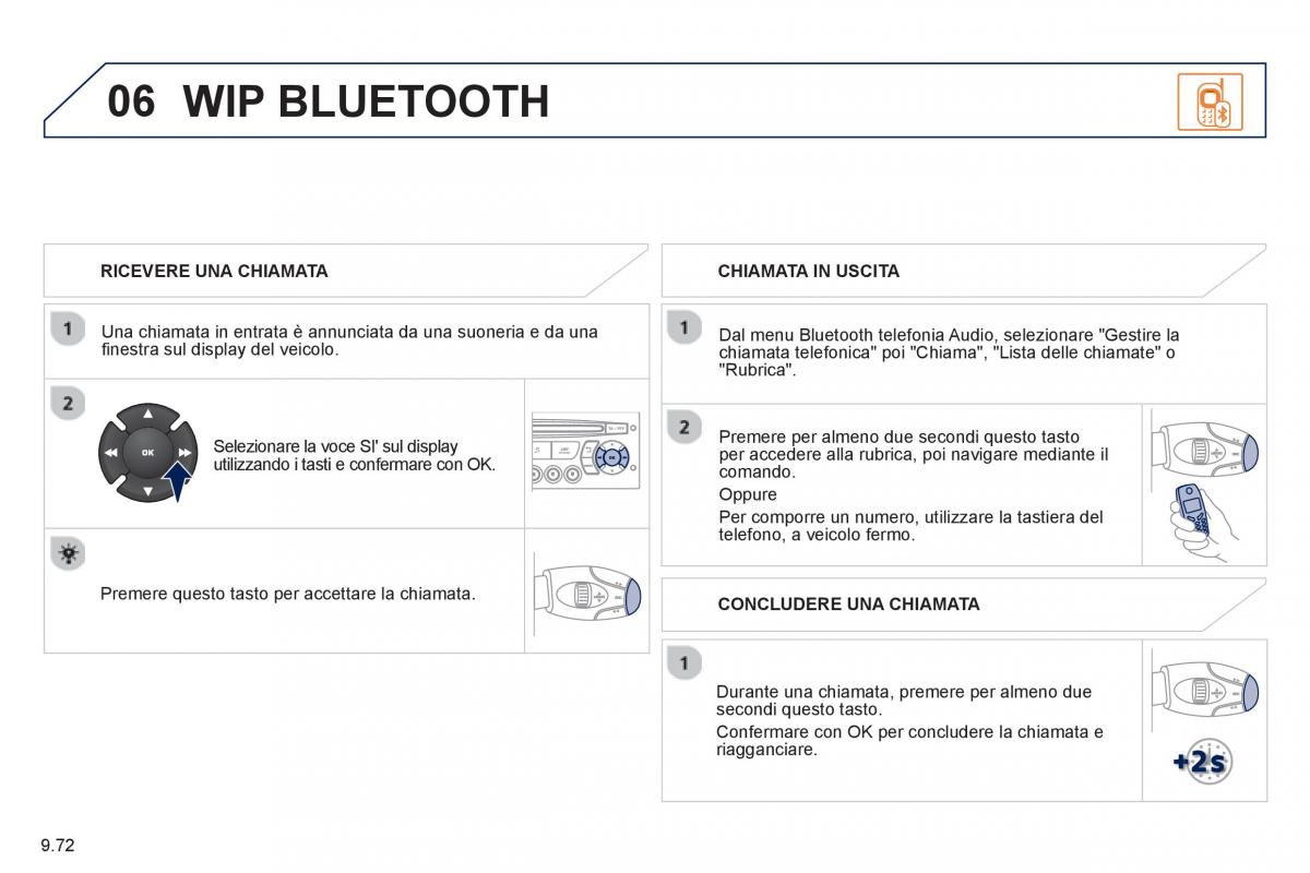 Peugeot 807 manuale del proprietario / page 212