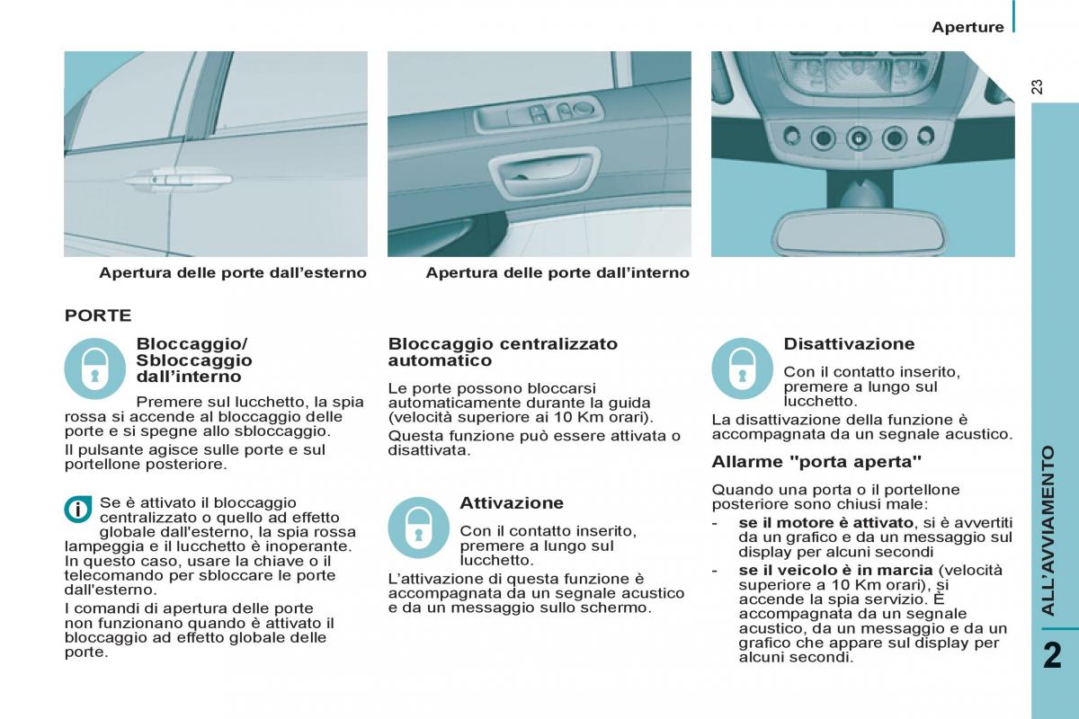 Peugeot 807 manuale del proprietario / page 25